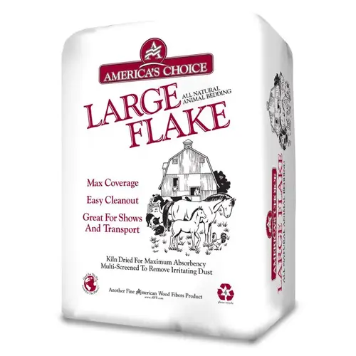 Animal Bedding Large Flake 8 cu ft Wood