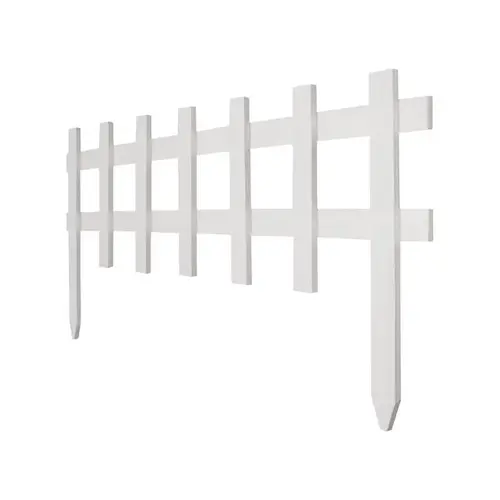 White Deluxe Cape Cod Picket Fence, 18-In. x 3-Ft. White Deluxe Cape Cod Picket Fence, 18-In. x 3-Ft.