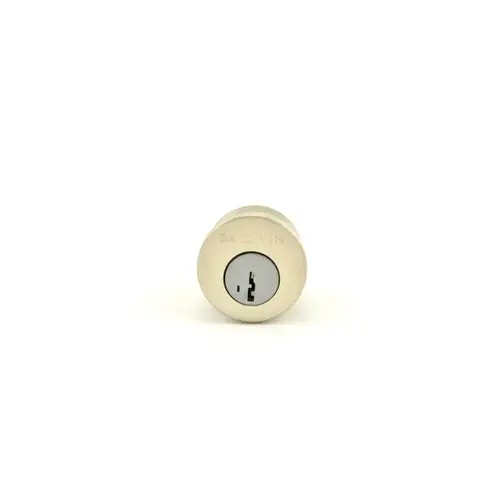 Single Cylinder Deadbolt Cylinder Kwikset Smartkey with Housing and 2 Keys White Bronze Finish Single Cylinder Deadbolt Cylinder Kwikset Smartkey with Housing and 2 Keys White Bronze Finish
