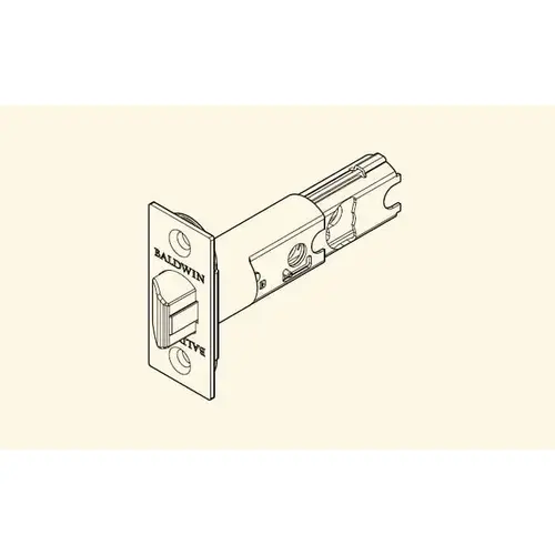 UL Square Corner Adjustable Springlatch Satin Nickel Finish UL Square Corner Adjustable Springlatch Satin Nickel Finish