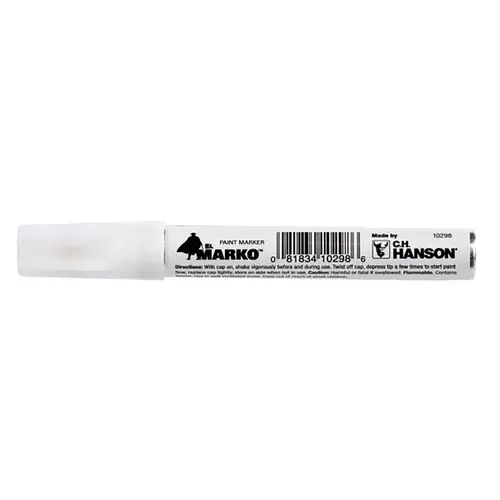 Paint Marker CH Hanson White Valve Tip