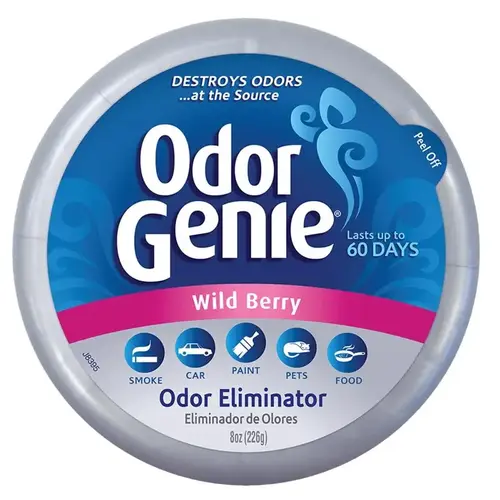 Odor Eliminator, 8 oz, Wildberry, 300 sq-ft Coverage Area Odor Eliminator, 8 oz, Wildberry, 300 sq-ft Coverage Area