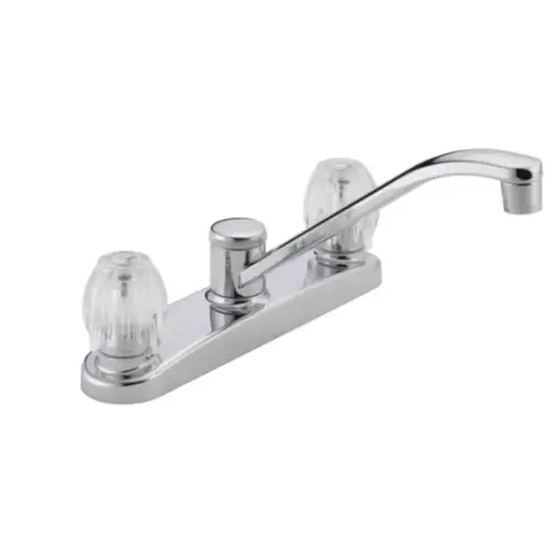 Kitchen Faucet Two Handle Chrome Chrome