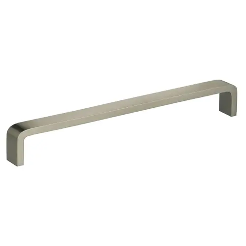 7-3/4" Center to Center Square Cabinet Pull Satin Nickel Finish 7-3/4" Center to Center Square Cabinet Pull Satin Nickel Finish