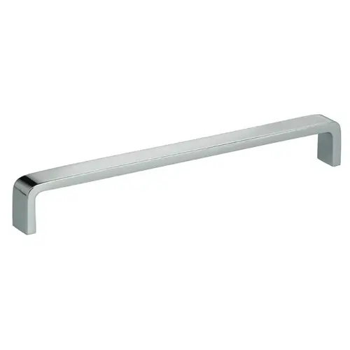 7-3/4" Center to Center Square Cabinet Pull Bright Chrome Finish 7-3/4" Center to Center Square Cabinet Pull Bright Chrome Finish