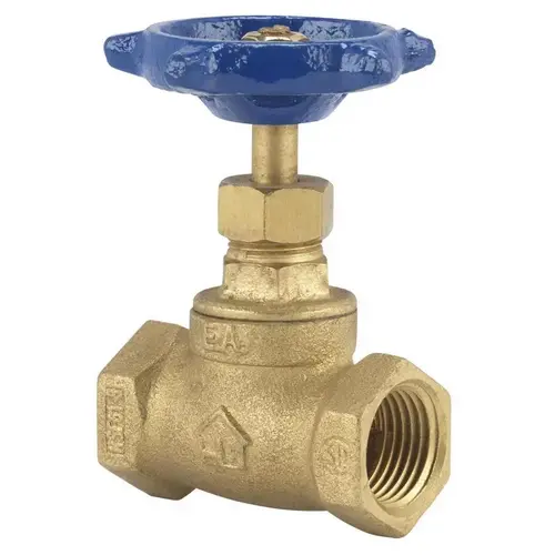 Stop Valve 1/2" FIP X 1/2" FIP Brass Brass Stop Valve 1/2" FIP X 1/2" FIP Brass Brass
