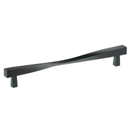 8-5/8" Center to Center Modern Twisted Cabinet Pull Oil Rubbed Bronze Finish 8-5/8" Center to Center Modern Twisted Cabinet Pull Oil Rubbed Bronze Finish