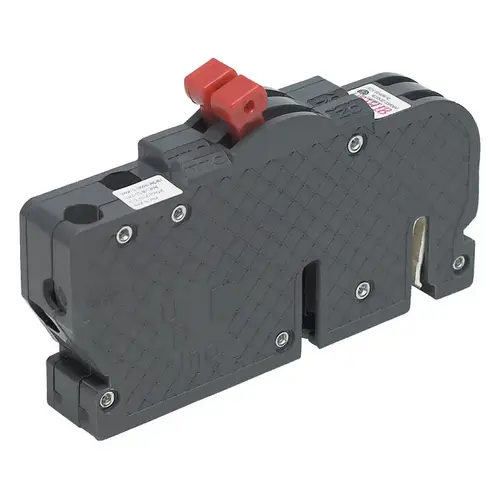 New UBIZ Thin 20 Amp/20 Amp 3/4 in. 1-Pole Zinsco Twin Replacement Circuit Breaker Black