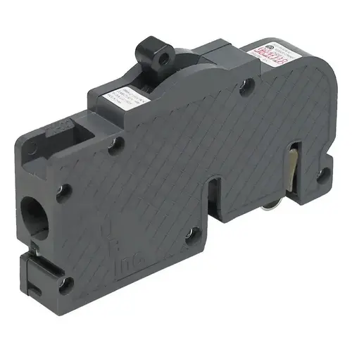 Circuit Breaker, Type UBIZ, 20 A, 1 -Pole, 120/240 V, Plug Mounting Black