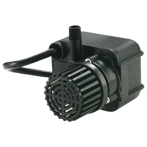 Direct Drive Pump, 0.6 A, 115 V, 1/4 in Connection, 1 ft Max Head, 170 gph Direct Drive Pump, 0.6 A, 115 V, 1/4 in Connection, 1 ft Max Head, 170 gph