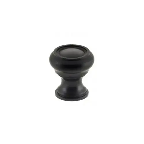 1-1/4" Traditional Cabinet Knob Oil Rubbed Bronze Finish 1-1/4" Traditional Cabinet Knob Oil Rubbed Bronze Finish