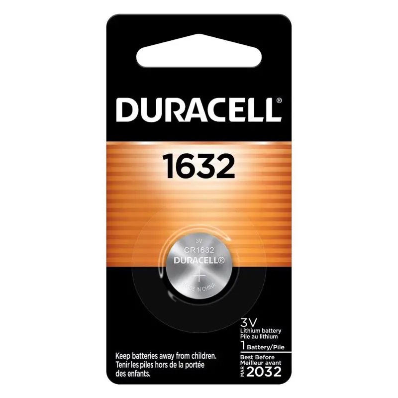 DURACELL Medical Battery Lithium 1632 3 V 137 Ah - pack of 6 DL1632BPK-XCP6