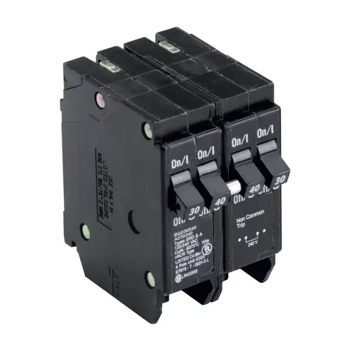 BQ 30A/40A Quad-Pole Standard Trip Quadplex Circuit Breaker