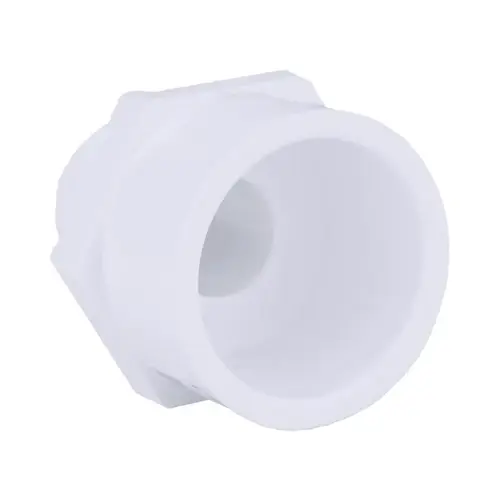 Pipe Adapter Schedule 40 1/2" MPT X 3/4" D Slip PVC Pipe Adapter Schedule 40 1/2" MPT X 3/4" D Slip PVC