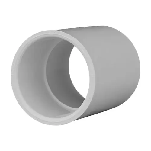 Coupling Schedule 40 1-1/2" Slip T X 1-1/2" D Slip PVC Coupling Schedule 40 1-1/2" Slip T X 1-1/2" D Slip PVC