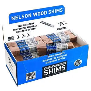 Nelson WC8/12/32/78LA-XCP32 Shim 1.5" W X 8" L Composite - pack of 32