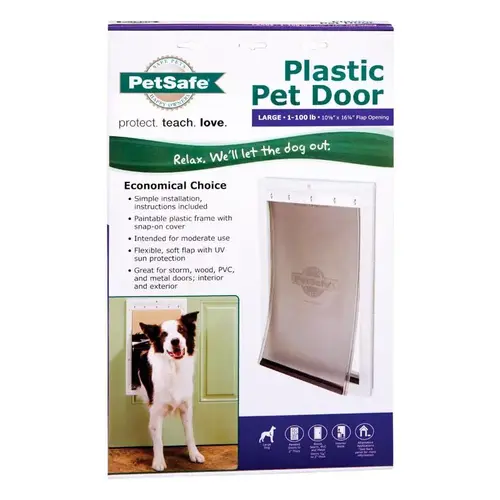 DOOR PET WHITE LARGE