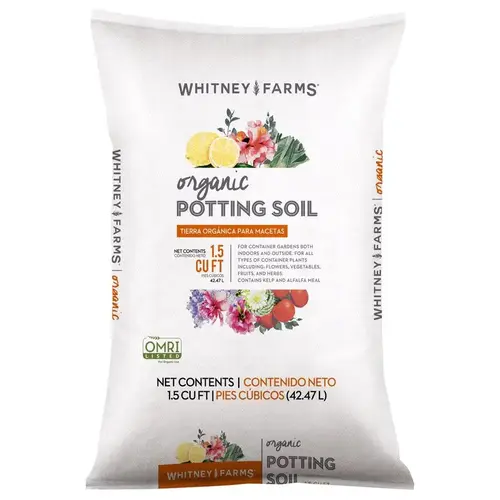 1.5 Cu. Ft. 18-1/2 Lb. All Purpose Organic Potting Soil 1.5 Cu. Ft. 18-1/2 Lb. All Purpose Organic Potting Soil