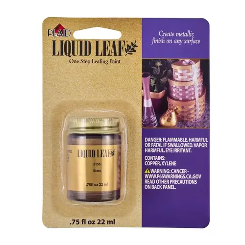 Glaze Metallic Brass 0.8 oz Brass