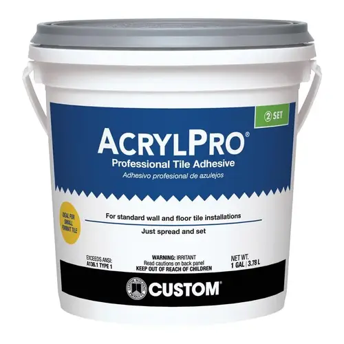ADHESIVE CRMC TILE MASTIC GA White