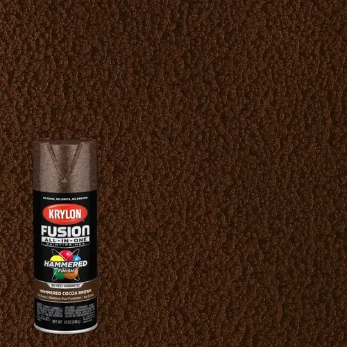 Fusion Primer and Spray Paint, Cocoa Brown, 12 oz, Aerosol Can - pack of 6 Fusion Primer and Spray Paint, Cocoa Brown, 12 oz, Aerosol Can - pack of 6