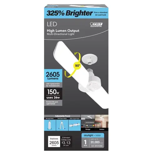 LED HID Bulb Specialty E26 (Medium) Daylight 150 Watt Equivalence Frosted LED HID Bulb Specialty E26 (Medium) Daylight 150 Watt Equivalence Frosted