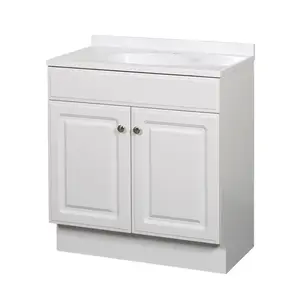 Zenith RBC30WW Vanity Combo Single White 30" W X 18" D X 35" H White