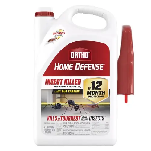 Home Defense Insect Killer, Liquid, Indoor, 1 gal Bottle Translucent Home Defense Insect Killer, Liquid, Indoor, 1 gal Bottle Translucent