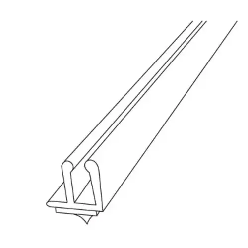 Front Fence Divider System 7/16" H X 1/2" W X 47-3/4" L Clear Solid Plastic Clear Front Fence Divider System 7/16" H X 1/2" W X 47-3/4" L Clear Solid Plastic Clear