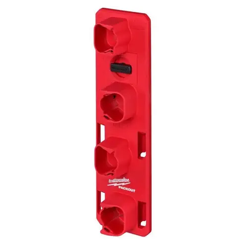 Packout Organizer Parts and Accessory, Battery Rack, M12 Red - pack of 6 Packout Organizer Parts and Accessory, Battery Rack, M12 Red - pack of 6