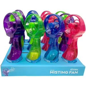 O2Cool FML0001-XCP12 Misting Fan 10.55" H X 2.75" D 1 speed Assorted - pack of 12