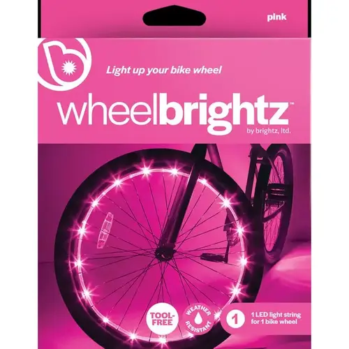 LED Bicycle Light Kit bike lights ABS Plastic/Polyurethane Pink