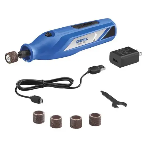 Dremel Cordless Rotary Tool Kit, Battery Included, 4 V, 2 Ah, 12,000 rpm Speed, 1-Speed Dremel Cordless Rotary Tool Kit, Battery Included, 4 V, 2 Ah, 12,000 rpm Speed, 1-Speed