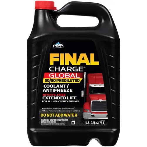 50/50 Antifreeze/Coolant Final Charge 1 gal 50/50 Antifreeze/Coolant Final Charge 1 gal