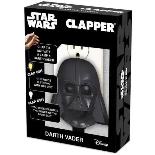 Star Wars Darth Vader Talking Switch With Nightlight Black Star Wars Darth Vader Talking Switch With Nightlight Black