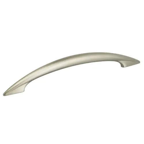 Arched 6-1/2" Center to Center Cabinet Pull Satin Nickel Finish Arched 6-1/2" Center to Center Cabinet Pull Satin Nickel Finish