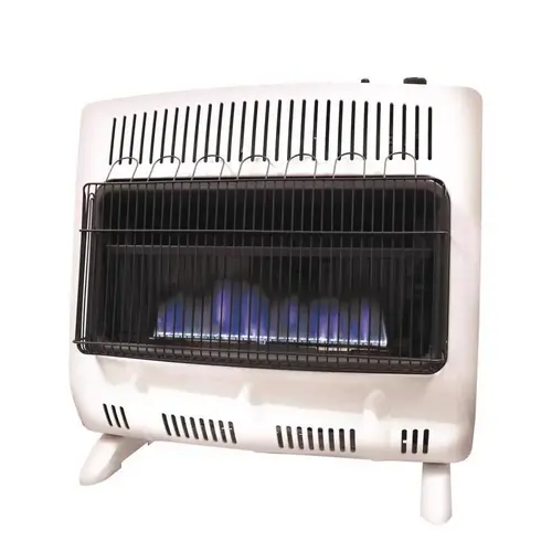 Wall Heater Comfort Collection 700 sq ft 30000 BTU Natural Gas/Propane White Wall Heater Comfort Collection 700 sq ft 30000 BTU Natural Gas/Propane White