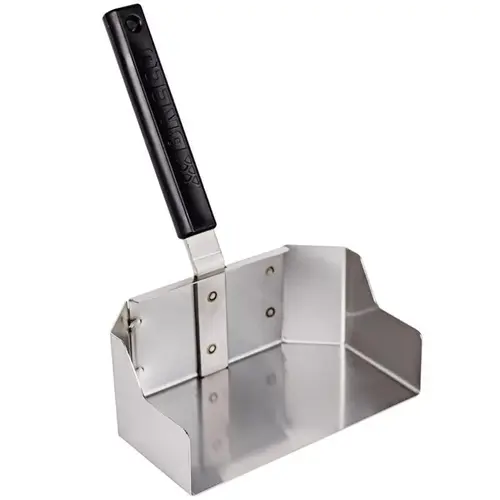 Ash Shovel Stainless Steel 7.7" H X 6" W X 3.66" D Silver Ash Shovel Stainless Steel 7.7" H X 6" W X 3.66" D Silver