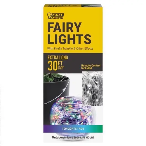 String Lights LED Fairy Multicolored 30 ft. 100 lights String Lights LED Fairy Multicolored 30 ft. 100 lights