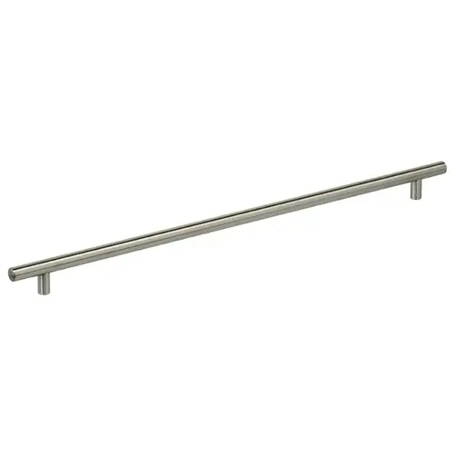 17-5/8" Center to Center Thick Cabinet Bar Pull Satin Stainless Steel Finish