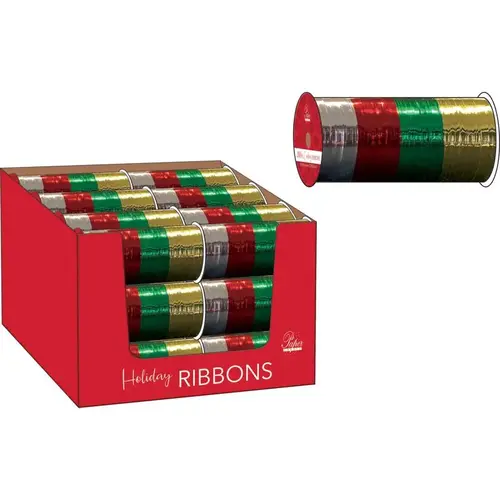 100 Ft. L. 4-Color Traditional Curling Ribbon Assorted