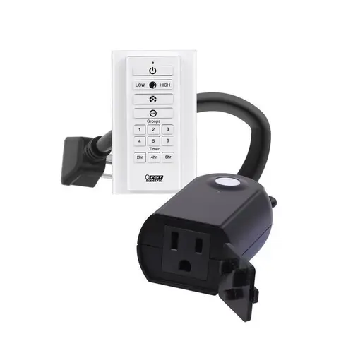 Plug Adapter and Remote Onesync 1 ft. L Black Plug Adapter and Remote Onesync 1 ft. L Black