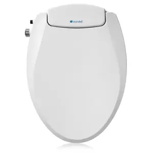 Brondell S101-RW Bidet Toilet Seat Swash Ecoseat N/A gal White Round White