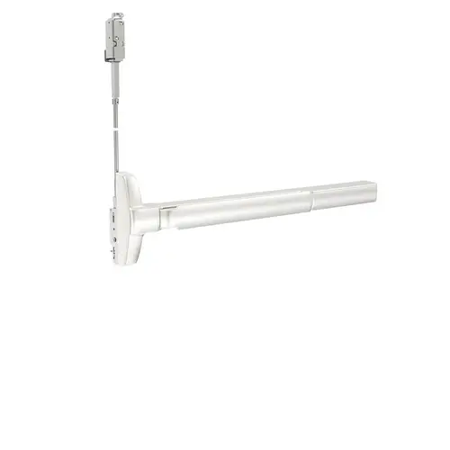 Concealed Vertical Rod Exit Device White Suede Powder Coat Concealed Vertical Rod Exit Device White Suede Powder Coat