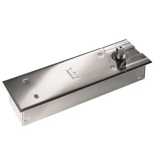 Floor Closers Satin Chrome