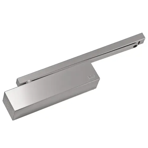 Size 1 - 5 Soffit Mounted Surface Push Side Track Closer Aluminum Finish Size 1 - 5 Soffit Mounted Surface Push Side Track Closer Aluminum Finish