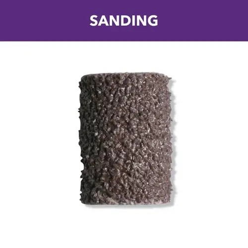 Sanding Band, 1/4 in Dia Drum, 1/8 in Dia Shank, 60 Grit, Coarse, Aluminum Oxide Abrasive - pack of 6 Sanding Band, 1/4 in Dia Drum, 1/8 in Dia Shank, 60 Grit, Coarse, Aluminum Oxide Abrasive - pack of 6