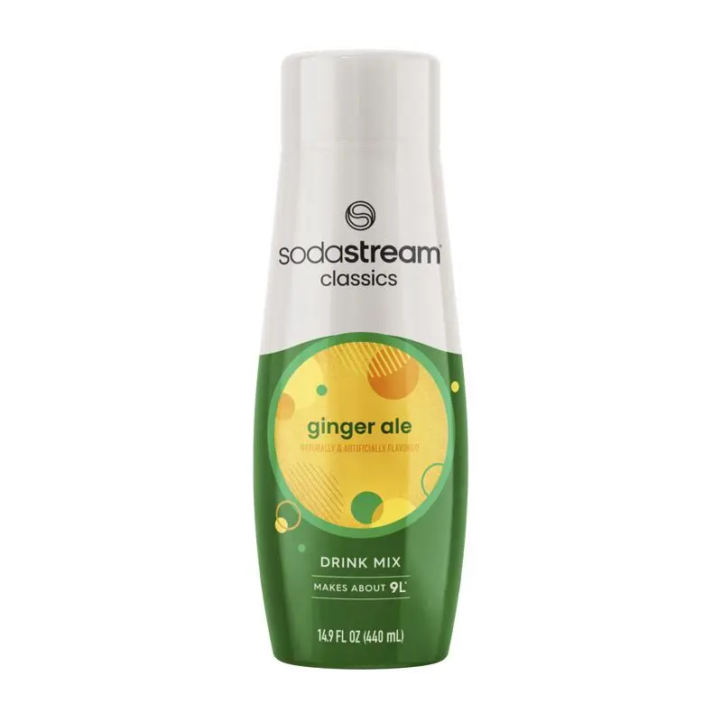 SODASTREAM USA INC Sparkling Drink Mix Soda Ginger Ale Flavor 440 mL Bottle - pack of 6 1424201011-XCP6