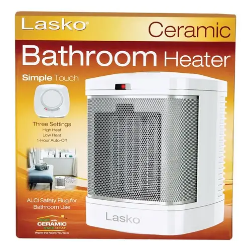 Portable Heater 225 sq ft Electric Bathroom White Portable Heater 225 sq ft Electric Bathroom White