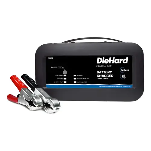 Battery Charger Automatic 12 V 50 amps Black